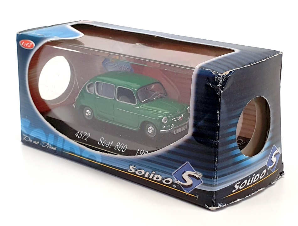 Solido 1/43 Scale Diecast 4572 - 1964 Seat 800 - Green | eBay