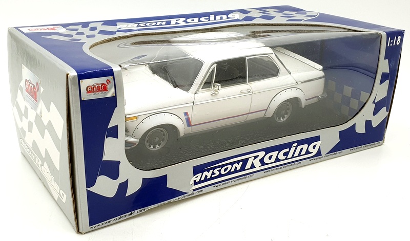 Anson 1/18 Scale Diecast 30393 - BMW 2002 Turbo - White | eBay