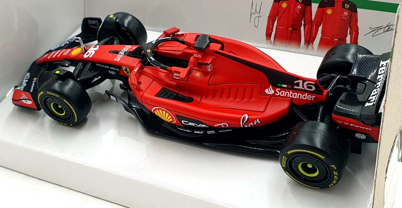 Burago 1/43 Scale 18-36836 - F1 Ferrari SF23 2023 #16