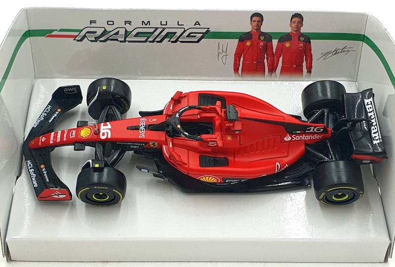 Burago 1/43 Scale 18-36836 - F1 Ferrari SF23 2023 #16