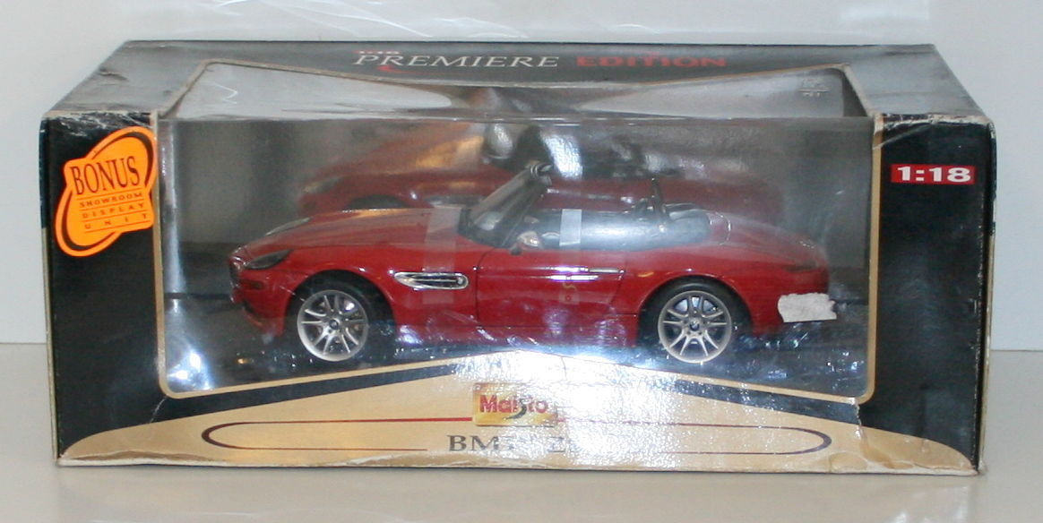 MAISTO 1/18 36896 BMW Z8 RED | eBay
