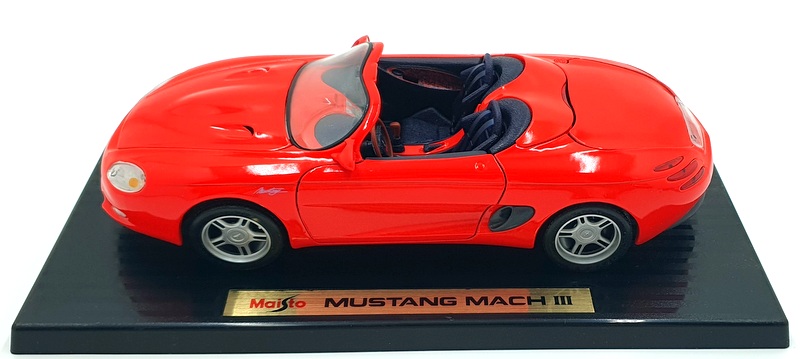 Maisto 1/18 Scale 50232 - Mustang Mach III - Red | eBay