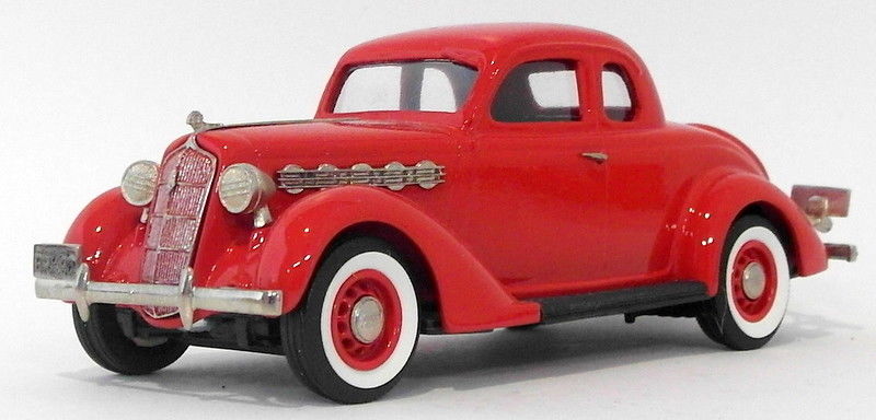 Brooklin 1 43 Scale Brk90 - 1935 Plymouth 5-window Coupe Red 