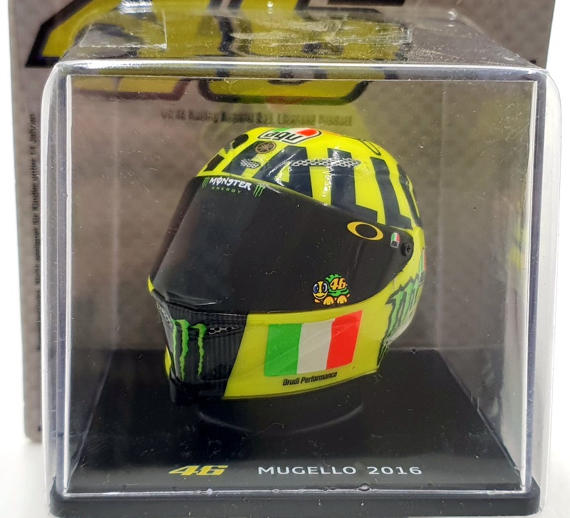 Altaya 1/5 Scale MT9ALA0003 Helmet MotoGP Valentino Rossi Mugello 2016 #46