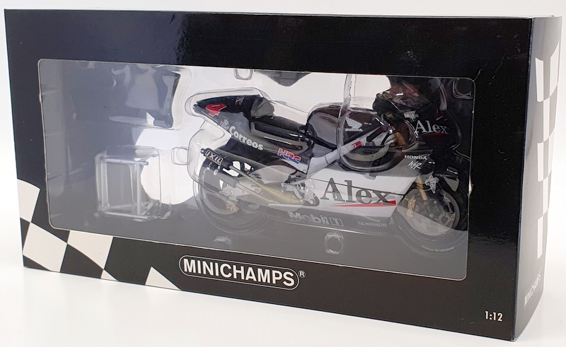 スポーツ MINICHAMPS 1/12 HONDA NSR500 Minichamps 1/12 Scale 122 016104 - Honda NSR 500 West Honda