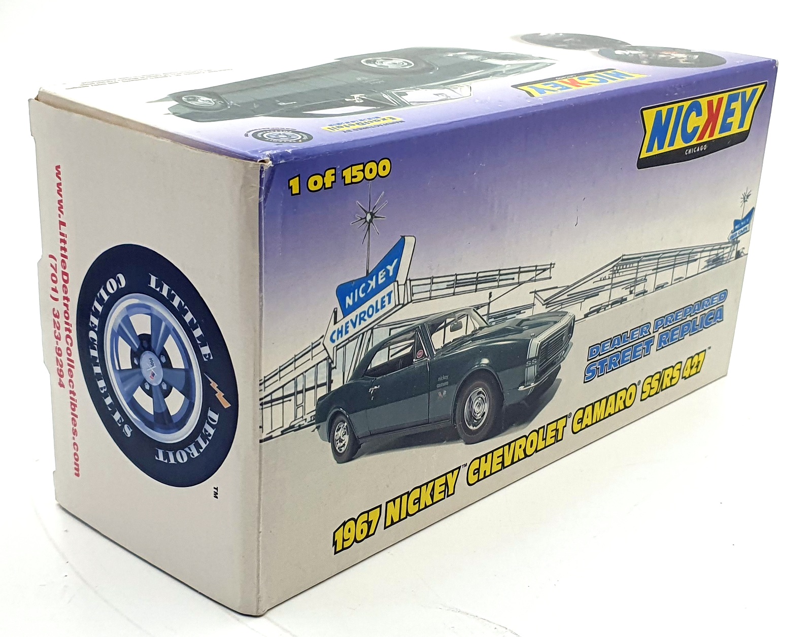 Exact Detail 1/18 Scale WCC240S - 1967 Nickey Chevrolet Camaro SS