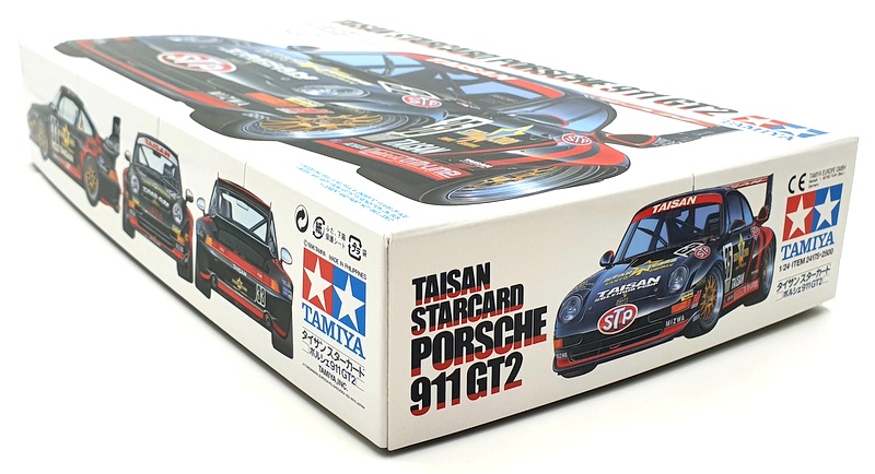 Tamiya 1/24 Scale Model Kit 24175 - Porsche 911 GT2 Taisan Starcard