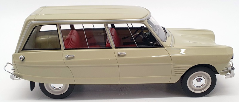 BOS Models 1/18 Scale BOS389 - 1967 Citroen Ami 6 Break - Beige