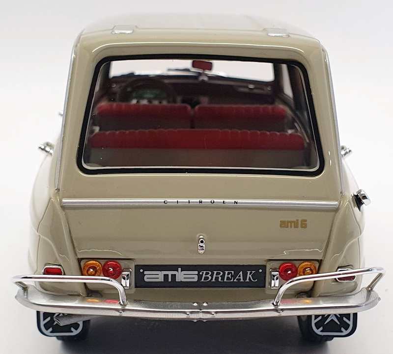 BOS Models 1/18 Scale BOS389 - 1967 Citroen Ami 6 Break - Beige