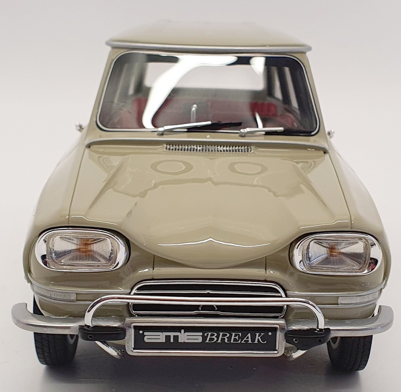 BOS Models 1/18 Scale BOS389 - 1967 Citroen Ami 6 Break - Beige