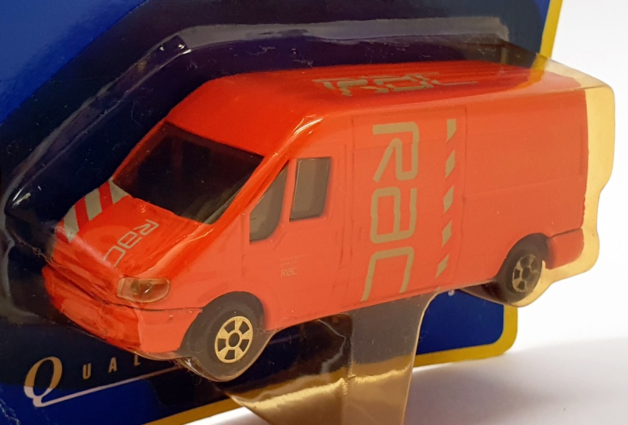 Corgi 1/64 Scale Diecast Model 66204 - RAC Ford Transit Van - Orange