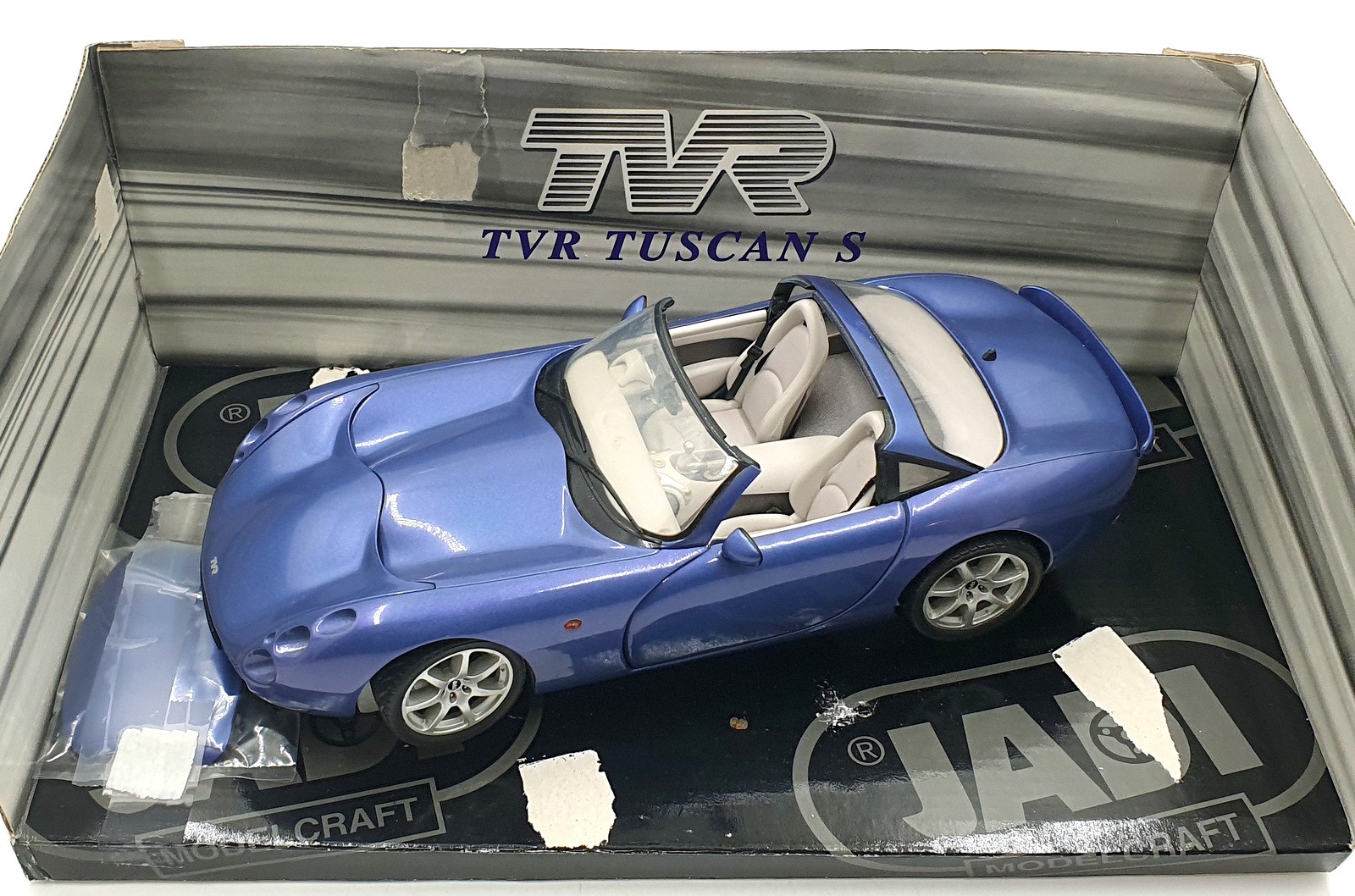 jadi TVR サグリス　1/18 ジャンク Diecast model cars TVR Sagaris 1/18 Lucky Step Models metallic