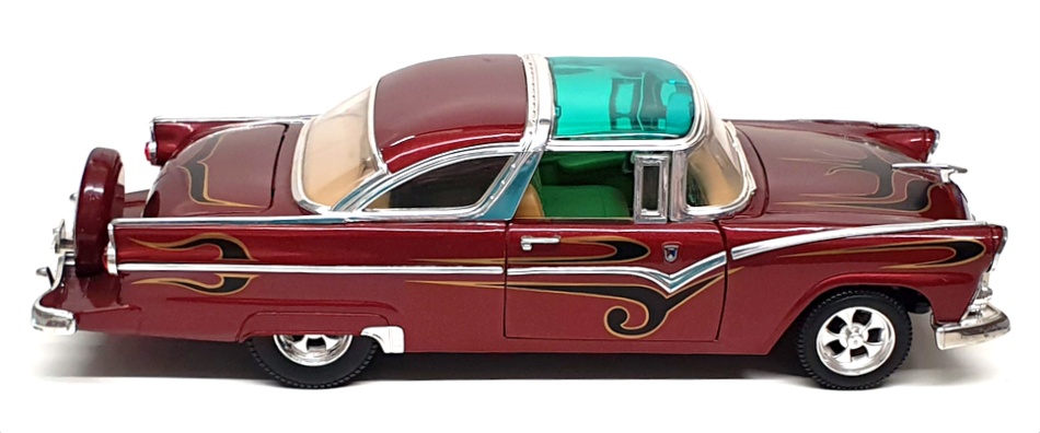 Road Legends 1/18 Scale 18723R - 1955 Ford Fairlane Crown Victoria - Deep Red