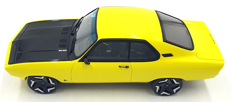 Otto Mobile 1/18 Scale OT434 - Opel Manta Gse Elektro Mod - Yellow