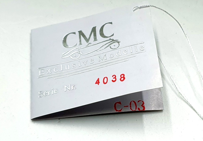 CMC 1/18 Scale M-053 - Auto Union Type C 1936/37 Bergrenner - Silver