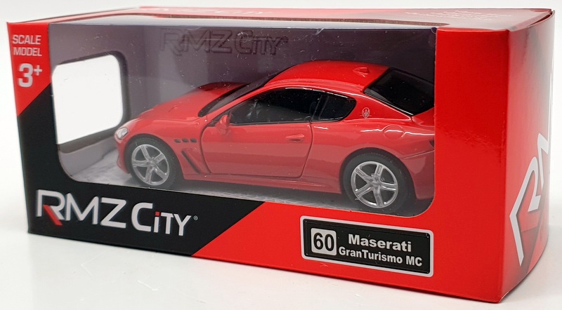 Kandy Toys 12cm Long Model Car TY6386 - Maserati Gran Turismo MC Pull Back & Go