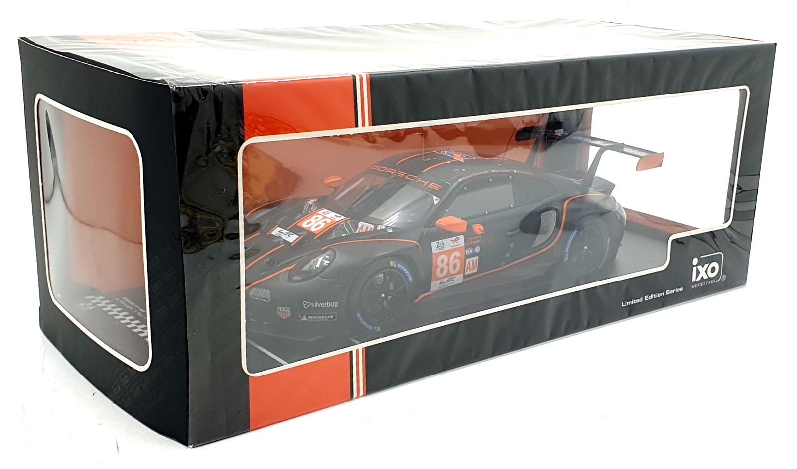 IXO 1/18 Scale Diecast LEGT18-23020 - Porsche 911 RSR #86 24H LM 2022