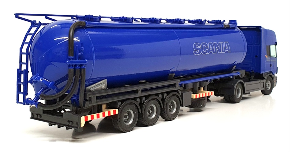 Tekno 1/50 Scale Diecast 970919 - Scania Tanker Trailer Truck - Blue