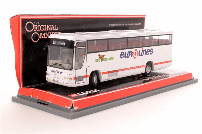 Corgi 1/76 Scale 43304 - Plaxton Premier - Eurolines R871 London