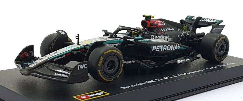 Burago 1/43 Scale 18-38209 - Mercedes AMG Petronas F1 W15 #44 - Lewis Hamilton