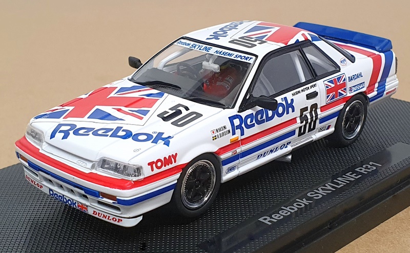 EBBRO 1/43 NISSAN SKYLINE RS TURBO C 1983年 Red エブロ 日産
