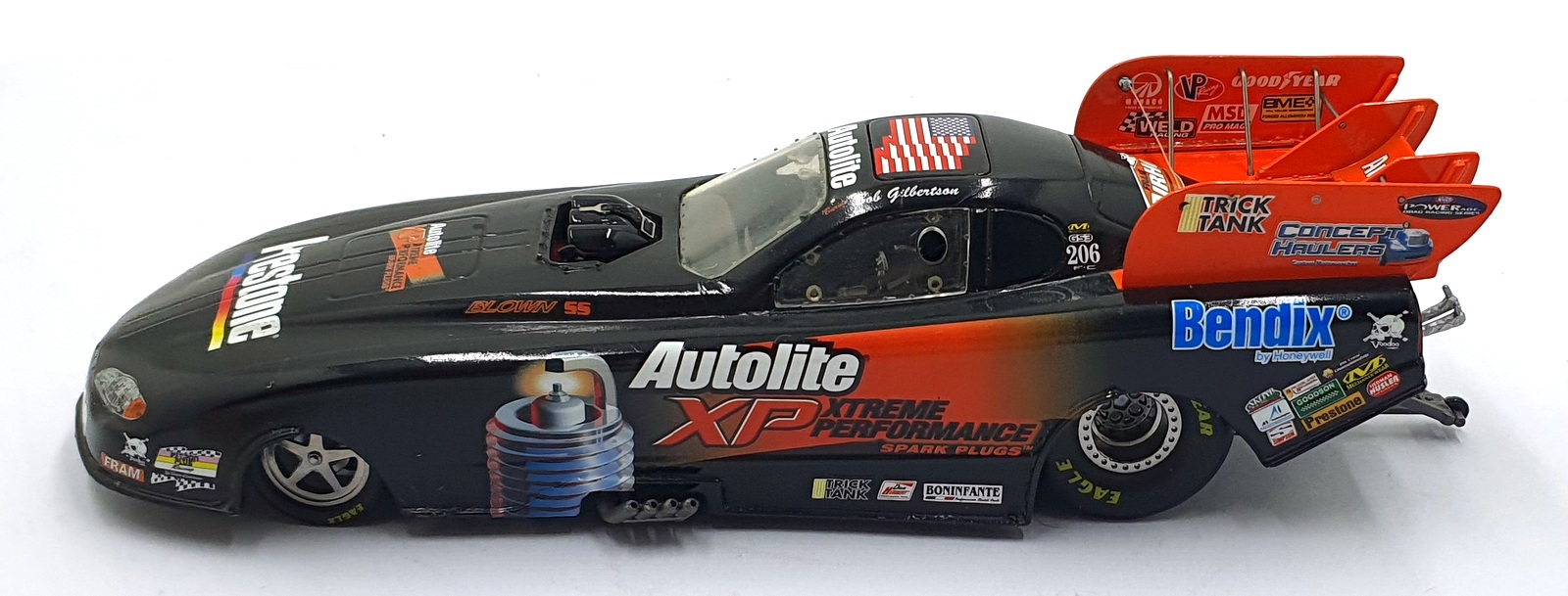 Racing Champions 1/24 Scale 18647PH - Chevrolet Funny Car Dragster NHRA 2005 Racing Champions 1/24 Scale 18647PH - Chevrolet Funny Car Dragster NHRA 2005