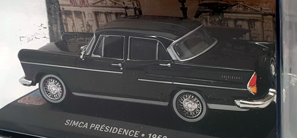 Altaya 1/43 Scale AL261021B - 1958 Simca Presidence - Black