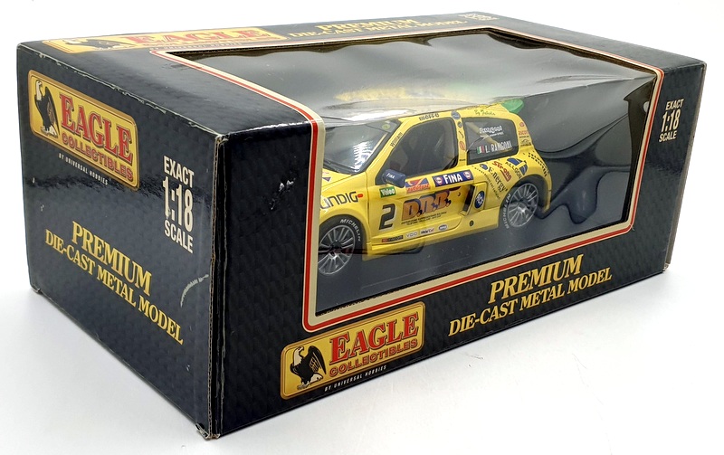 Universal Hobbies 1/18 Scale 4504 Renault Clio Sport Trophy #2 2000 Vainqueur