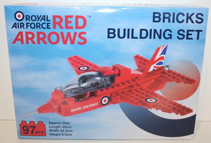RAF Royal Air Force 40619 - Red Arrows Bricks Building Set - 97 Pcs