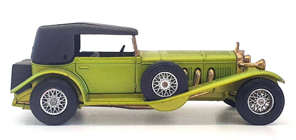 Matchbox Models Of Yesteryear Y-16 - 1928 Mercedes SS Coupe - Light Green