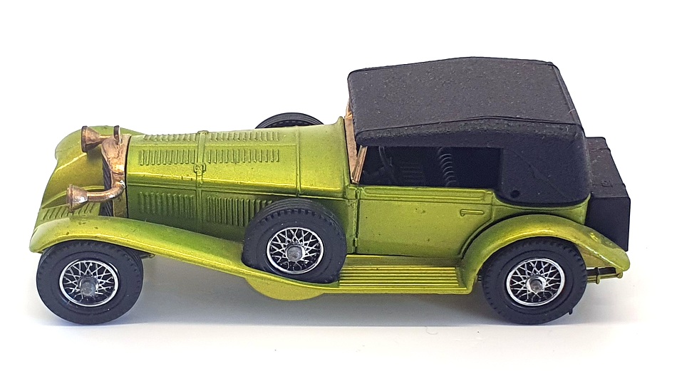 Matchbox Models Of Yesteryear Y-16 - 1928 Mercedes SS Coupe - Light Green