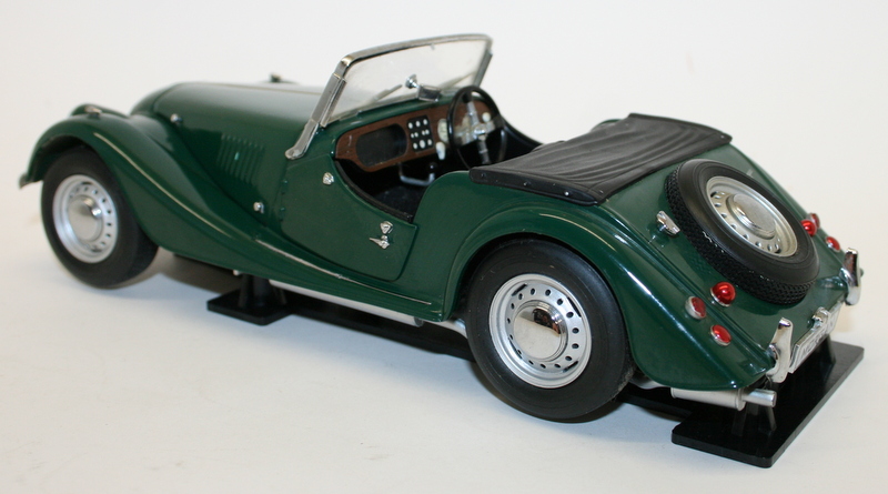 Kyosho 1/18 Scale Metal Model Car 08111G - Morgan 4/4 Series II - Green ...