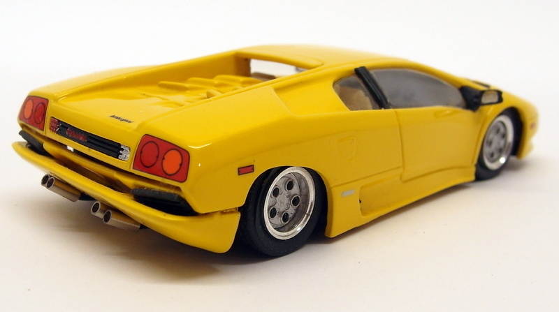 SMTS 1/43 Scale White Metal Built Kit - CL12 Lamborghini Diablo Yellow