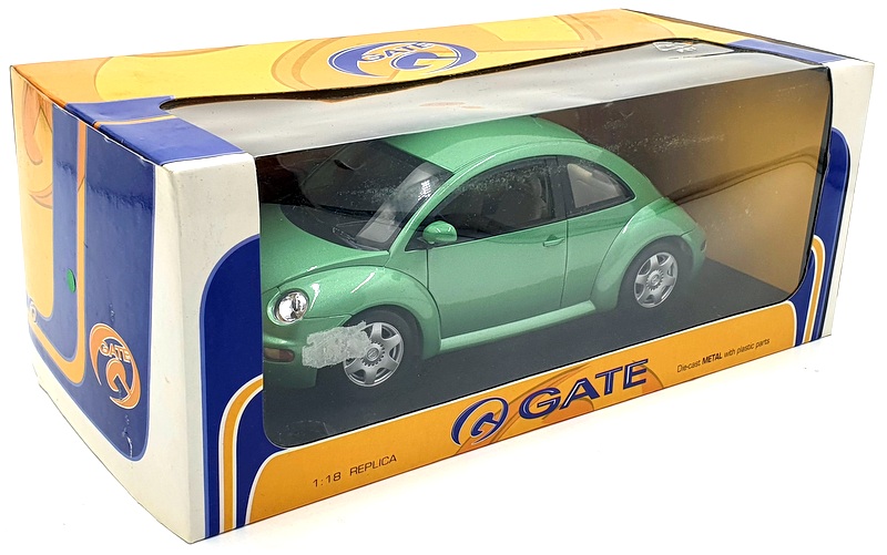 Gate 1/18 Scale Diecast 01032 - VW New Beetle Coupe 1998 - Green