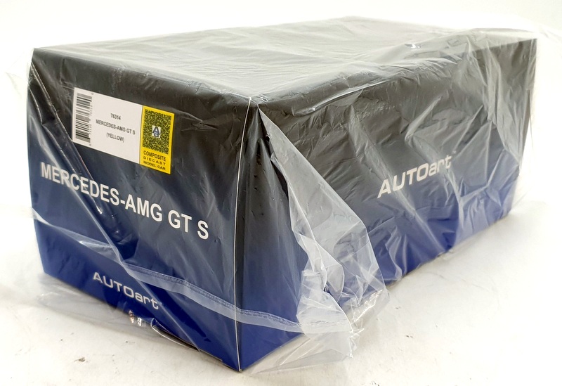 Autoart 1/18 Scale Diecast 76314 - Mercedes-Benz AMG GT S - Yellow