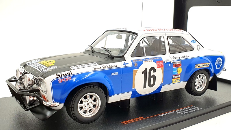 ＼半額SALE／ Ford - 18RMC075D Scale 1/18 IXO Escort #16 1600 RS MK1 ミニカー