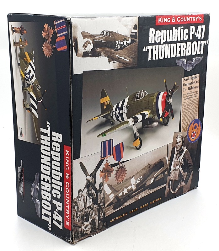 King & Country's 1/30 Scale AF012 - Republic P-47 Thunderbolt Knobby