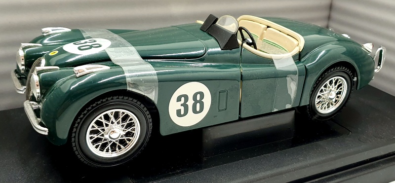 Ertl 1/18 Scale Diecast 33629 - Jaguar XK120 1948 #38 - Racing Green