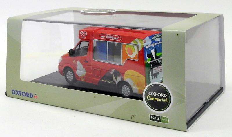 Oxford Diecast 1/43 Scale WM001 - Mondial Ice Cream Van - Mr Whippy