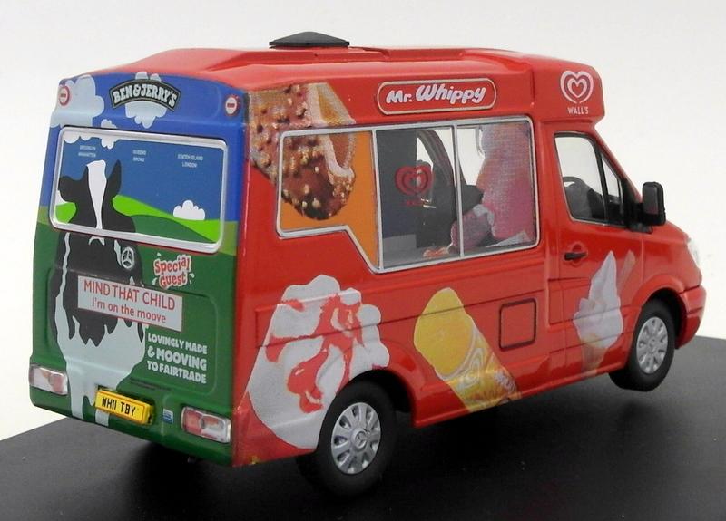 Oxford Diecast 1/43 Scale WM001 - Mondial Ice Cream Van - Mr Whippy