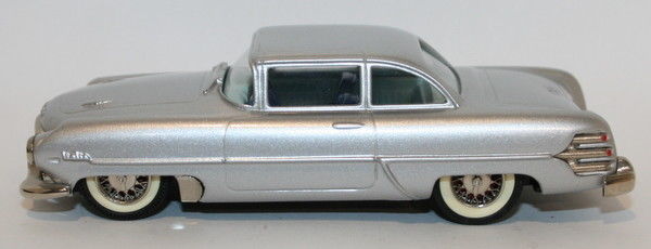 Brooklin Models 1/43 Scale BRK49 - 1954 Hudson Italia Coupe - Silver