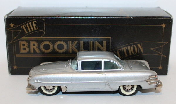 Brooklin Models 1/43 Scale BRK49 - 1954 Hudson Italia Coupe - Silver