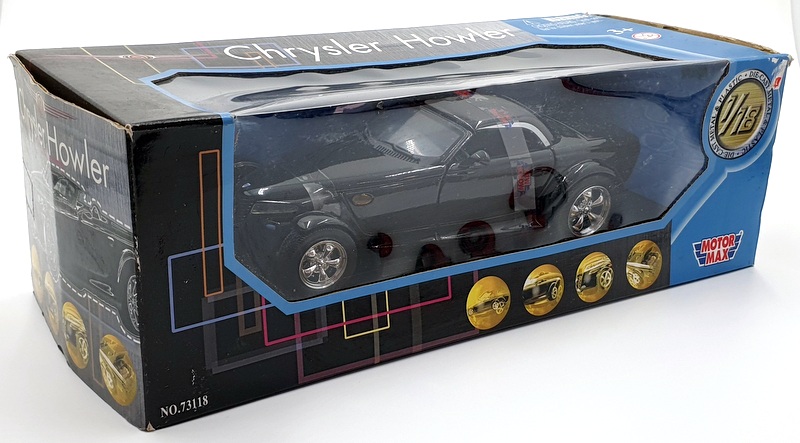 Motor Max 1/18 Scale Diecast 73118 - Chrysler Howler - Black