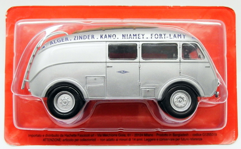 Atlas Editions 1/43 Scale Model Bus 160119 - Renault AGP85 Saharien