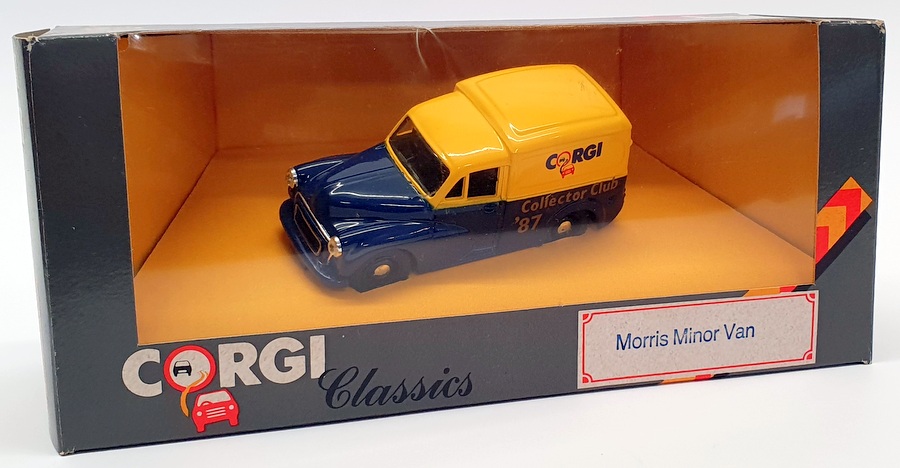 ミニカー CORGI Classics C957/7 Morris Minor Van Corgi 1/43 Scale C957/3 - Morris Minor Van Corgi - Blue/Yellow