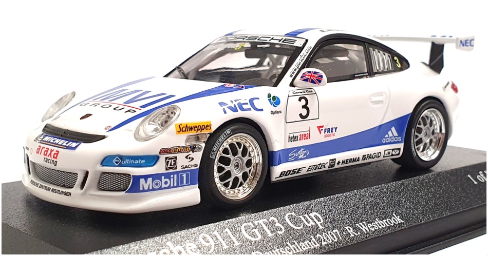 【MINICHAMPS】Porsche 911 GT3 Cup2007/#M30 Minichamps 1/43 Scale 400 076483 - Porsche 911 GT3 Cup