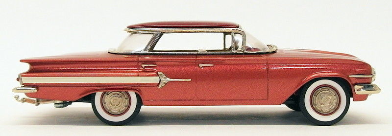 Brooklin Models 1/43 Scale BRK166X - 1960 Chevroet Impala 4Dr Sport Sedan - Red