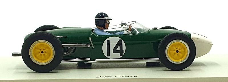 Spark 1/43 Scale Resin S1840 - F1 Lotus 18 #14 3rd Portugal GP 1960 - Jim Clark Spark 1/43 Scale Resin S1840 - F1 Lotus 18 #14 3rd Portugal GP 1960 - Jim Clark