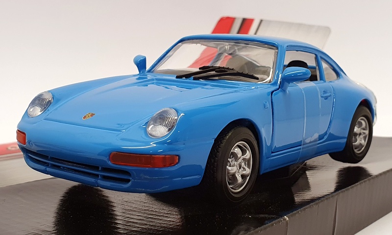 MotorMax 1/24 Scale Metal Model 73222BL - Porsche 911 - Blue | eBay