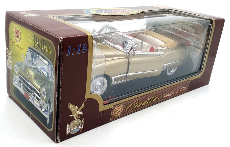 Road Legends 1/18 Scale 92309 - 1949 Cadillac Coupe De Ville